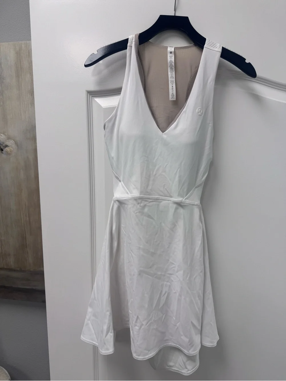 lululemon athletica White Racerback Tennis Dress